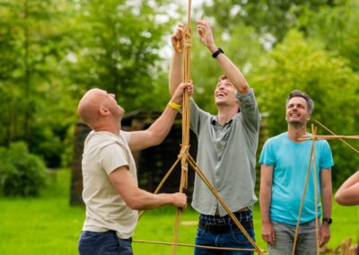 Bamboo toren bouwen kopie groot