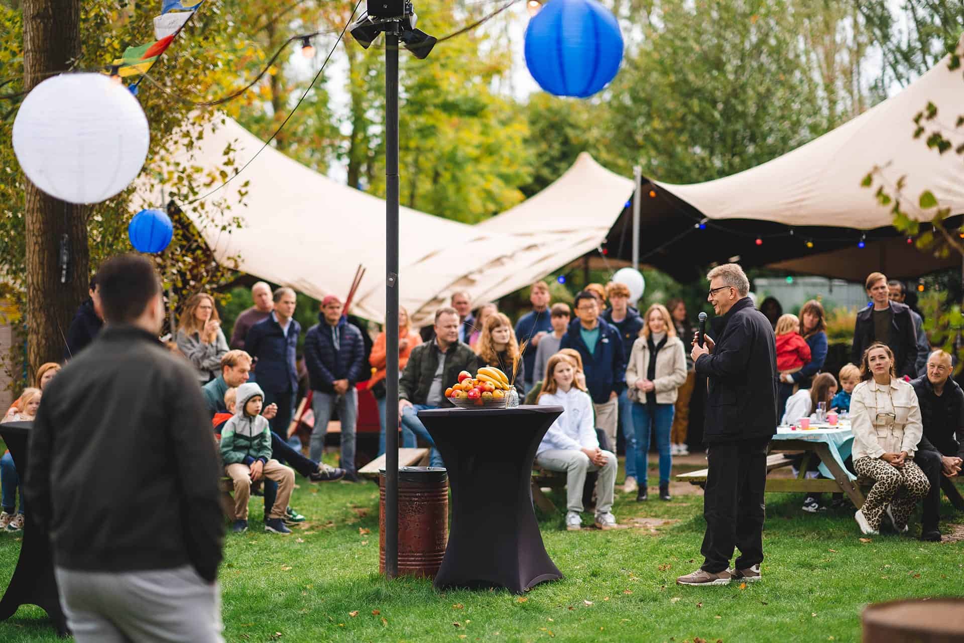 Plenaire opening familiedag Buitenplaats Vlaardingen